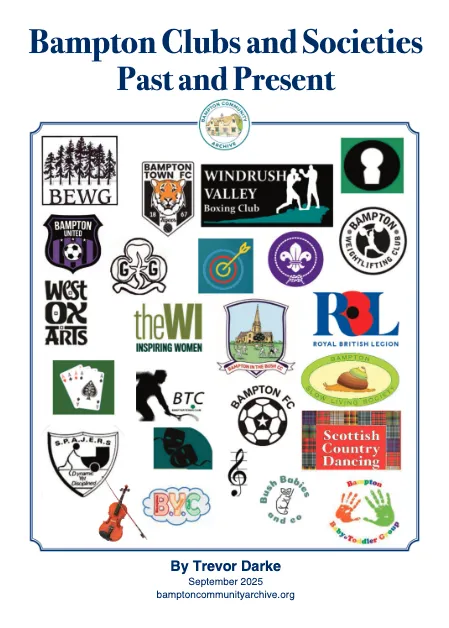 Bampton Clubs & Societies﻿ by Trevor Darke