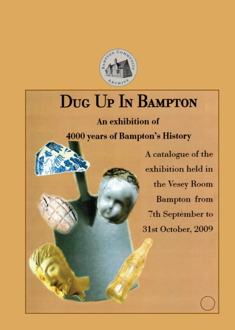 Dug Up in Bampton 1 – The Objects