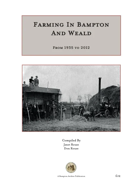 Farming in Bampton and Weald by Janet & Don Rouse